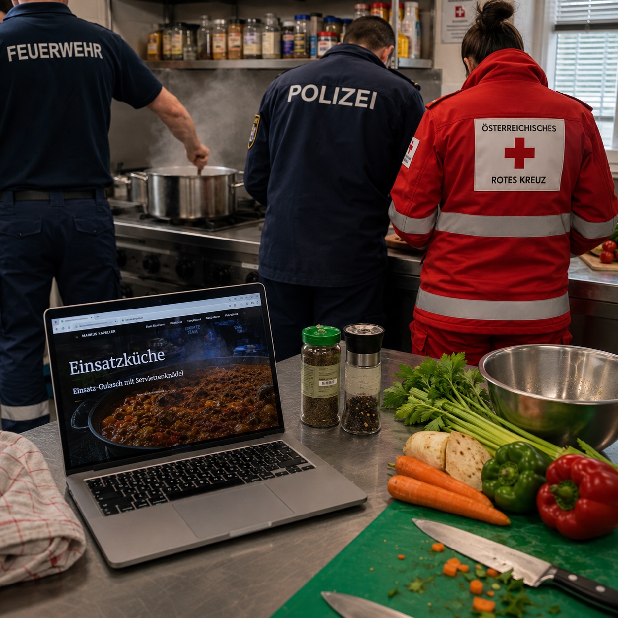 Einsatz-Gulasch – schnelles Rezept für Rettungskräfte
