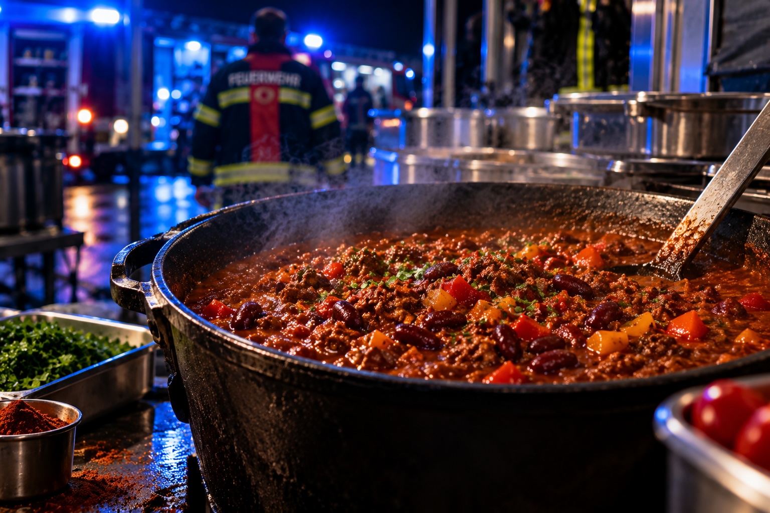 Einsatz-Chili – Einsatzküche