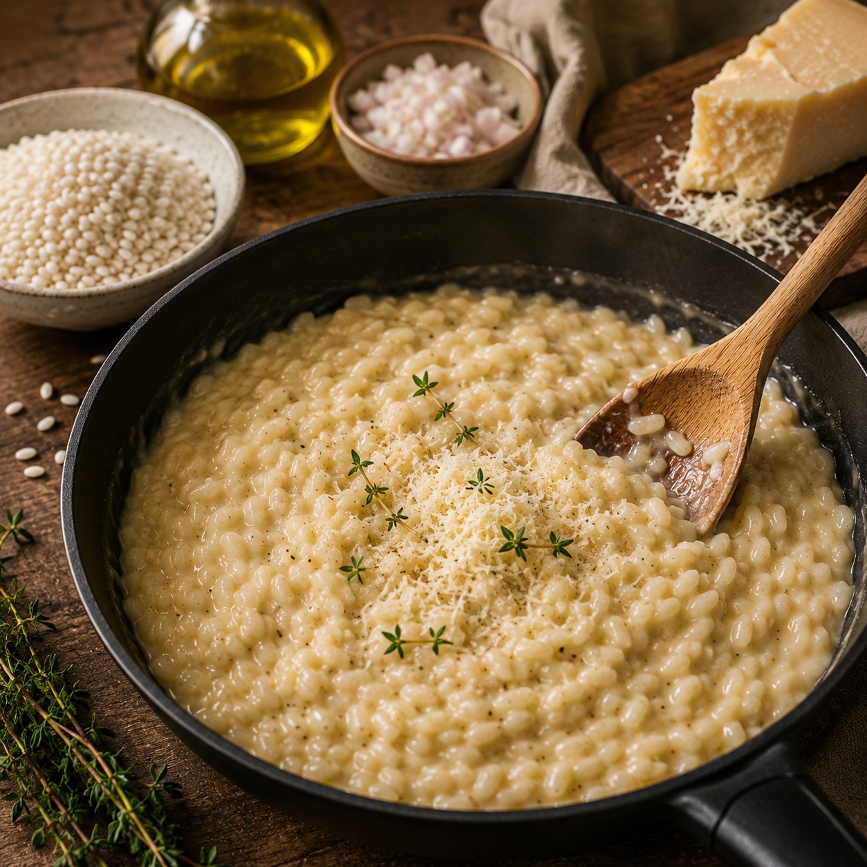 Perfektes Risotto Schritt für Schritt