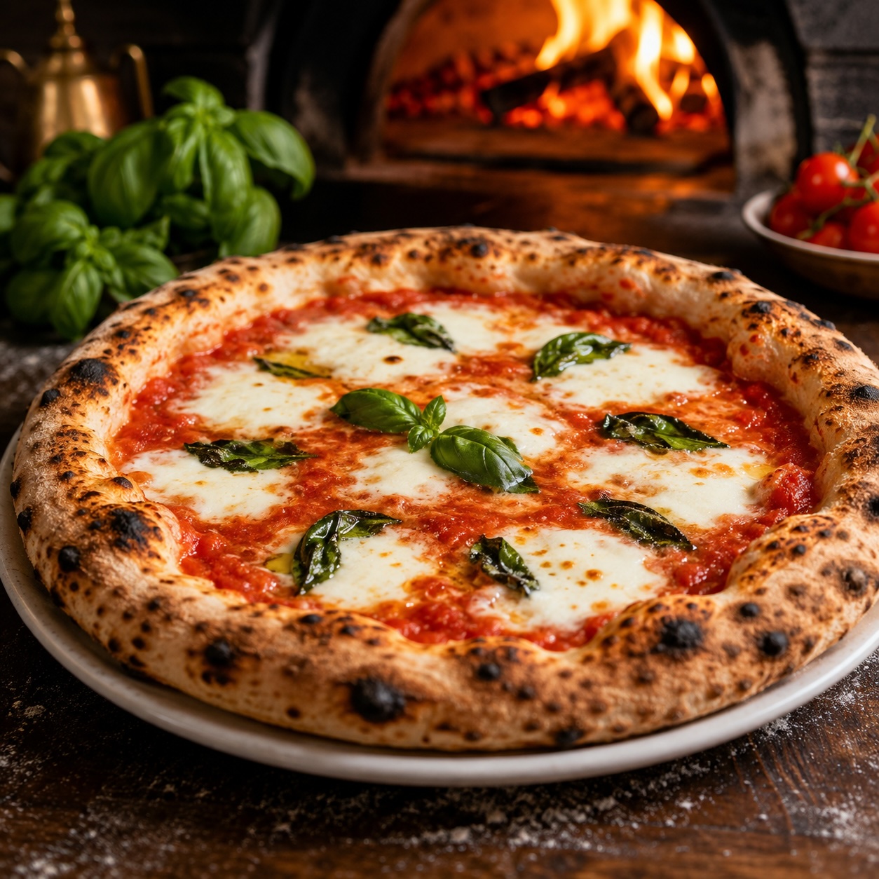 Original italienische Pizza Margherita