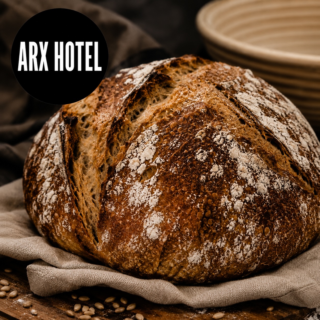 ARX Sauerteigbrot mit Bio-Roggensauerteig und Weizenmehl W700