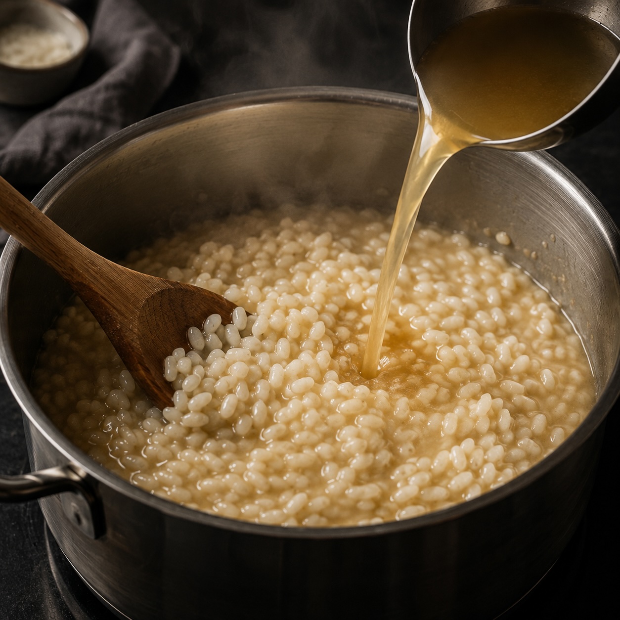 Risotto cremig kochen – Markus Kapeller