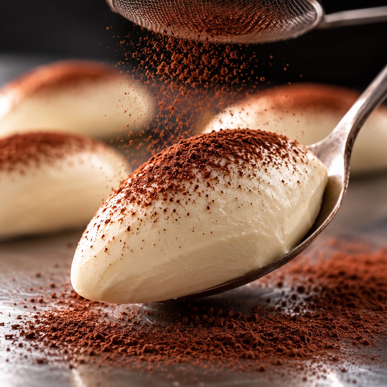 Luftige Mascarpone-Nocke